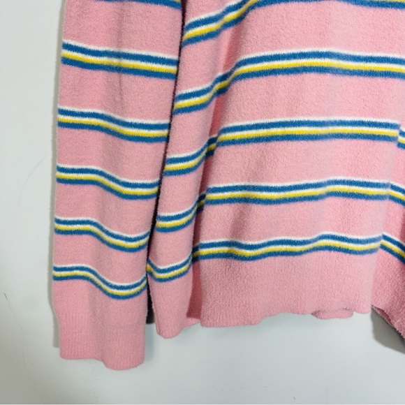 Mason Prince M.P Studios Japan Oversized Slouchy Drop Shoulder Sweater Pink 1 - Picture 5 of 13